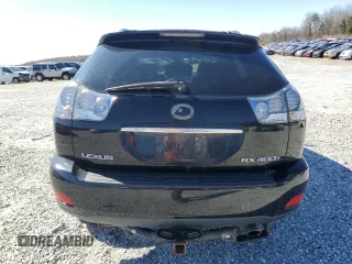 2008 Lexus RX 400h with VIN JTJHW31UX82068789, listed as a Copart auction lot 47590435 with 191,367 mi miles and Salvage Title. Bid and sale history available at DreamBid. Image 6.