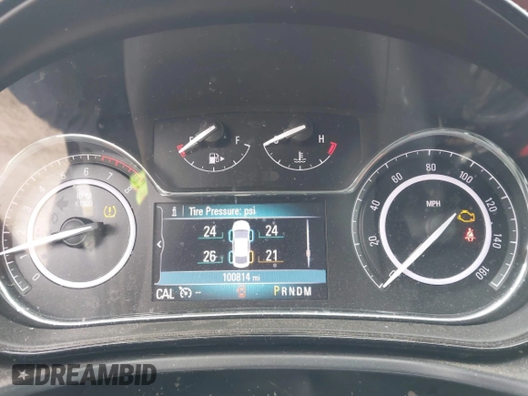 2016 Buick Regal with VIN 2G4GK5EX9G9159803, listed as a IAAI auction lot 41716340 with 100,814 mi miles and . Bid and sale history available at DreamBid. Image 7.