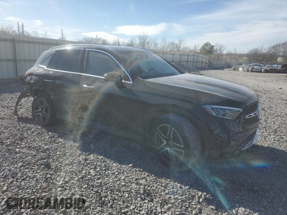 2024 Mercedes-Benz GLC with VIN W1NKM4HB4RF217984, listed as a Copart auction lot 46038145 with 6,782 mi miles and Salvage Title. Bid and sale history available at carsss.com. Image 4.