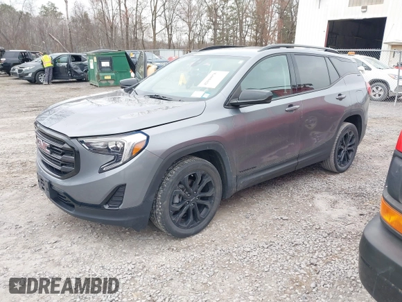 2021 GMC Terrain SLE z VIN 3GKALTEV0ML348850, wystawiony jako IAAI lot #42010978 z przebiegiem 40 146 mil mil oraz . Historia ofert i sprzedaży dostępna na DreamBid. Obrazek 17.