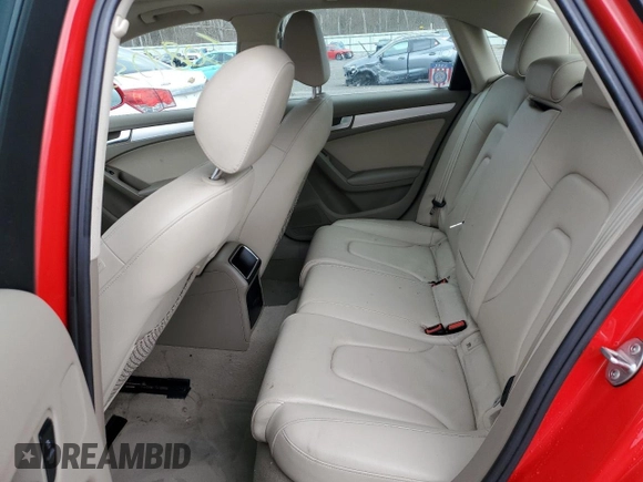 2011 Audi A4 Premium z VIN WAUDFAFL2BA110257, wystawiony jako Copart lot #50890395 z przebiegiem Nie podano mil oraz Szkoda całkowita • Salvage title. Historia ofert i sprzedaży dostępna na DreamBid. Obrazek 10.