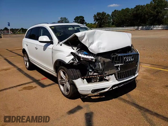 2015 Audi Q7 3.0T Premium Plus with VIN WA1LGAFE6FD031671, listed as a Copart auction lot 58866712 with 109,535 mi miles. Bid and sale history available at carsss.com. Image 11.