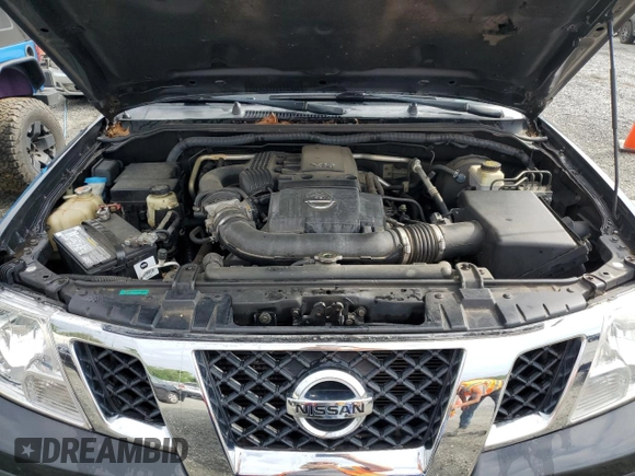 2012 Nissan Frontier SV with VIN 1N6AD0EV7CC468708, listed as a Copart auction lot 54483105 with 255,195 mi miles and Salvage title. Bid and sale history available at DreamBid. Image 11.
