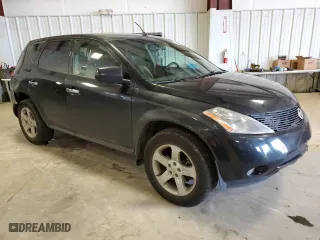 2004 Nissan Murano SL with VIN JN8AZ08W34W328829, listed as a Copart auction lot 42036235 with 141,268 mi miles and Salvage Title. Bid and sale history available at carsss.com. Image 4.