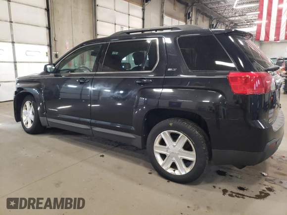 2011 GMC Terrain SLT-1 with VIN 2CTFLVEC2B6437675, listed as a Copart auction lot 76407814 with 125,283 mi miles and Salvage Title. Bid and sale history available at carsss.com. Image 2.
