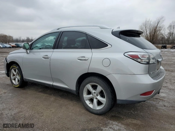 2010 Lexus RX 350 with VIN 2T2BK1BA8AC011863, listed as a Copart auction lot 45372685 with 166,122 mi miles and Salvage Title. Bid and sale history available at carsss.com. Image 2.
