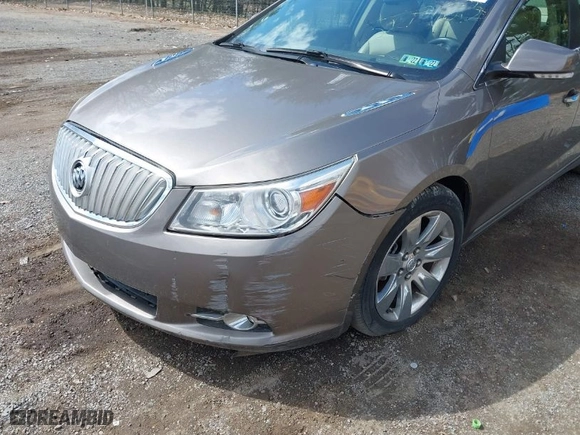 2011 Buick LaCrosse CXL with VIN 1G4GD5ED3BF162616, listed as a IAAI auction lot 41880128 with 127,854 mi miles. Bid and sale history available at carsss.com. Image 6.
