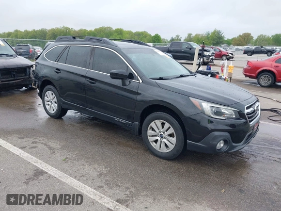 2018 Subaru Outback Premium with VIN 4S4BSADC6J3217075, listed as a IAAI auction lot 42205572 with 108,500 mi miles and . Bid and sale history available at DreamBid. Image 1.