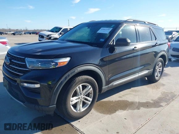 2020 Ford Explorer XLT with VIN 1FMSK8DH2LGA48771, listed as a IAAI auction lot 41663751 with 106,280 mi miles. Bid and sale history available at carsss.com. Image 17.