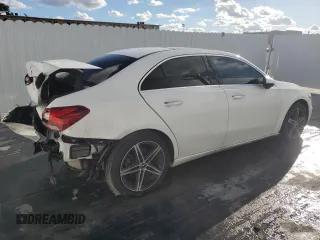 2021 Mercedes-Benz A 220 with VIN W1K3G4EBXMJ320555, listed as a Copart auction lot 46282715 with 95,573 mi miles and Clean Title. Bid and sale history available at DreamBid. Image 3.