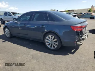 2017 Audi A4 Premium with VIN WAUGNAF40HN016369, listed as a Copart auction lot 51711855 with 88,208 mi miles and Salvage Title. Bid and sale history available at carsss.com. Image 2.