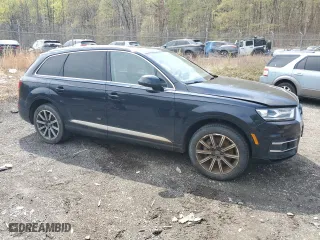 2017 Audi Q7 Premium Plus with VIN WA1LAAF72HD015523, listed as a Copart auction lot 52874355 with 150,977 mi miles and Clean Title. Bid and sale history available at carsss.com. Image 4.