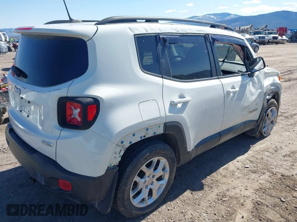 2017 Jeep Renegade Altitude with VIN ZACCJBBBXHPF94865, listed as a IAAI auction lot 42058023 with 92,538 mi miles and . Bid and sale history available at DreamBid. Image 4.