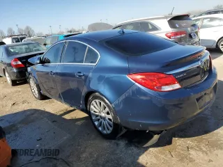 2011 Buick Regal CXL RL4 with VIN W04GS5EC2B1010805, listed as a Copart auction lot 61266414 with 0 mi miles. Bid and sale history available at carsss.com. Image 2.