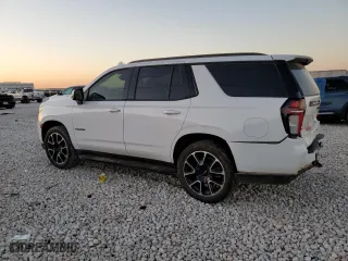 2023 Chevrolet Tahoe RST with VIN 1GNSKRKD1PR297784, listed as a Copart auction lot 85862884 with 62,033 mi miles and Salvage Title. Bid and sale history available at carsss.com. Image 2.