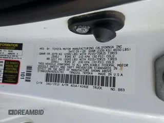 2009 Toyota Tacoma with VIN 5TENX22N39Z631781, listed as a Copart auction lot 43158635 with 264,401 mi miles and Salvage Title. Bid and sale history available at carsss.com. Image 12.