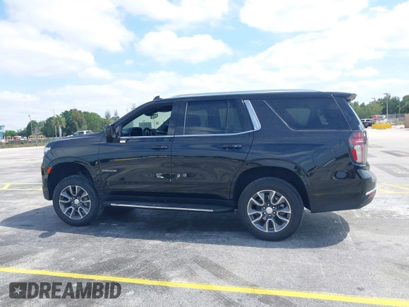 2024 Chevrolet Tahoe LT with VIN 1GNSCNKD5RR119420, listed as a IAAI auction lot 42099843 with 25,528 mi miles and . Bid and sale history available at DreamBid. Image 14.