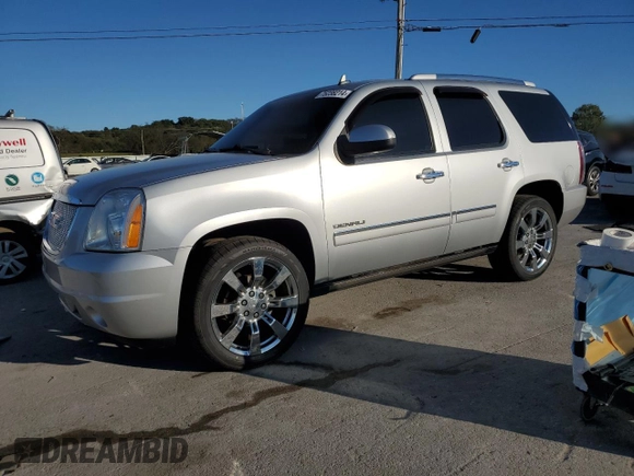 2012 GMC Yukon Denali with VIN 1GKS2EEF2CR301497, listed as a Copart auction lot 75238214 with 155,780 mi miles and Clean Title. Bid and sale history available at carsss.com. Image 1.