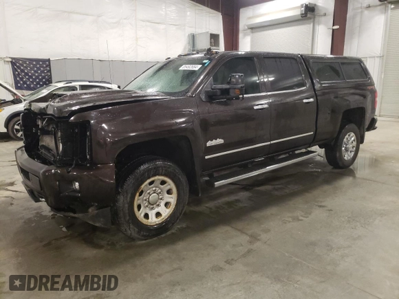 2019 Chevrolet Silverado 3500HD High Country with VIN 1GC4KYEY3KF166649, listed as a Copart auction lot 85492684 with 113,298 mi miles and Salvage Title. Bid and sale history available at carsss.com. Image 1.