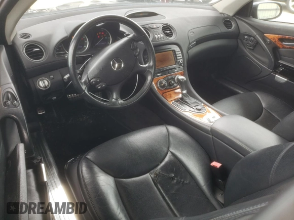 2008 Mercedes-Benz SL 550 with VIN WDBSK71F88F139931, listed as a Copart auction lot 67312014 with 117,877 mi miles and Salvage title. Bid and sale history available at DreamBid. Image 8.