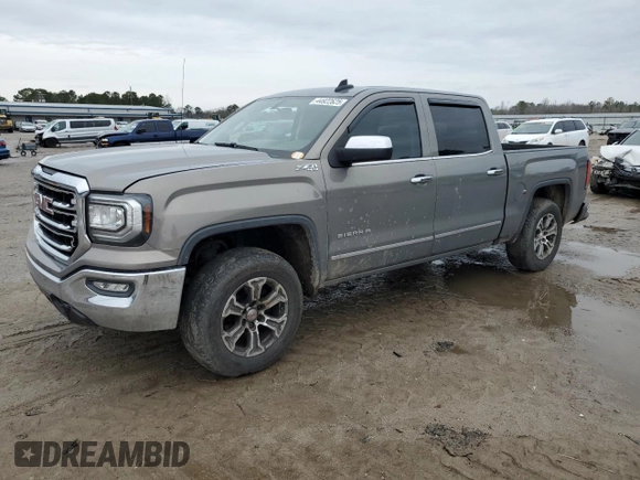 2017 GMC Sierra 1500 SLT z VIN 3GTU2NEC9HG267849, wystawiony jako Copart lot #44922625 z przebiegiem Nie podano mil oraz Szkoda całkowita • Salvage title. Historia ofert i sprzedaży dostępna na DreamBid. Obrazek 1.