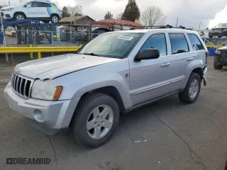 2007 Jeep Grand Cherokee Limited with VIN 1J8HR58237C569275, listed as a Copart auction lot 46633005 with 184,393 mi miles and Salvage Title. Bid and sale history available at carsss.com. Image 1.