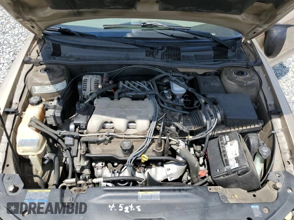 2004 Pontiac Grand Am SE1 with VIN 1G2NF52E74M568873, listed as a Copart auction lot 56187005 with 107,037 mi miles and Salvage title. Bid and sale history available at DreamBid. Image 11.