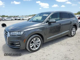 2019 Audi Q7 Premium Plus z VIN WA1LAAF76KD044806, wystawiony jako Copart lot #54761385 z przebiegiem 131 613 mil mil oraz Tytuł czysty. Historia ofert i sprzedaży dostępna na DreamBid. Obrazek 1.