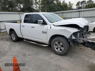 2018 Ram 1500 SLT with VIN 1C6RR6GG2JS315396, listed as a Copart auction lot 45659705 with 108,804 mi miles and Salvage title. Bid and sale history available at DreamBid. Image 4.