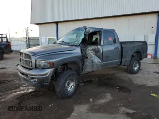 2003 Dodge Ram 2500 ST with VIN 3D7KU28603G763269, listed as a Copart auction lot 88544065 with 0 mi miles and Salvage Title. Bid and sale history available at carsss.com. Image 1.