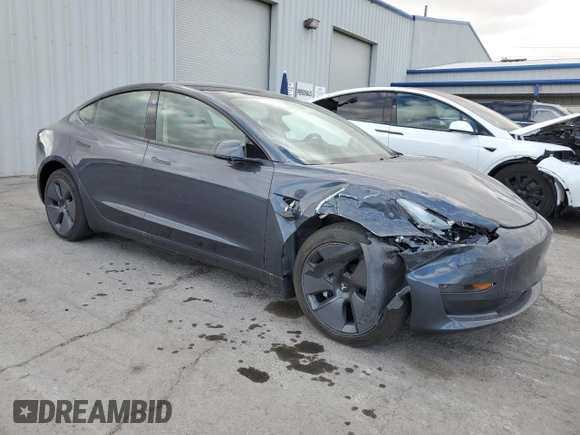 2023 Tesla Model 3 с VIN 5YJ3E1EA9PF482498, выставлен на аукционе Copart как лот 48426165 с пробегом Не указан миль и Списание • Salvage title. История ставок и продаж доступна на DreamBid. Изображение 4.