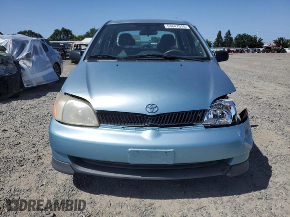 2001 Toyota ECHO with VIN JTDBT123510135005, listed as a Copart auction lot 53647015 with 161,788 mi miles and Non Repairable. Bid and sale history available at DreamBid. Image 5.