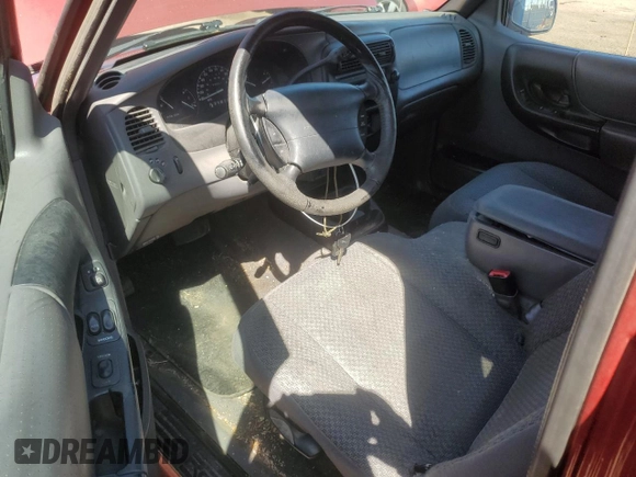 1999 Ford Ranger XL with VIN 1FTYR14V2XPC01324, listed as a Copart auction lot 52988155 with 174,461 mi miles and Clean Title. Bid and sale history available at carsss.com. Image 8.