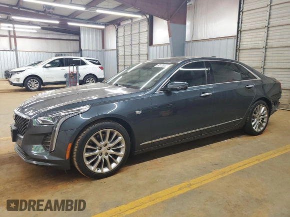 2019 Cadillac CT6 Luxury AWD with VIN 1G6KB5RS5KU129483, listed as a Copart auction lot 60120005 with 49,243 mi miles and Salvage title. Bid and sale history available at DreamBid. Image 1.