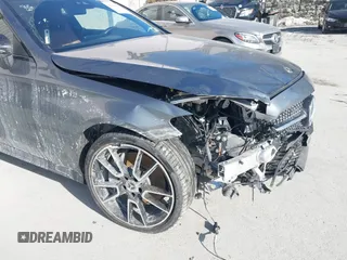 2023 Mercedes-Benz C 300 with VIN W1KWJ8EB8PG128462, listed as a IAAI auction lot 41463281 with 18,590 mi miles and . Bid and sale history available at DreamBid. Image 6.