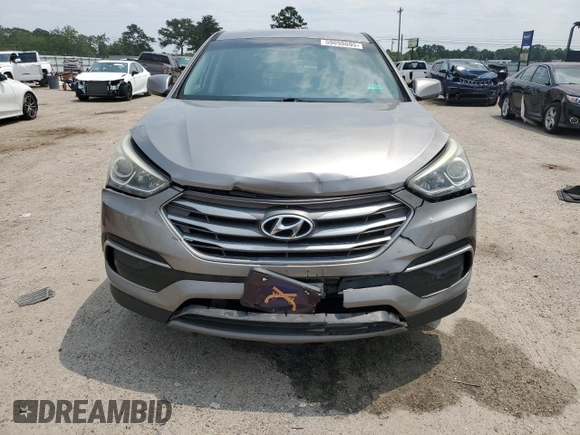2017 Hyundai Santa Fe 2.4L with VIN 5NMZT3LB1HH010884, listed as a Copart auction lot 59098695 with 81,331 mi miles and Salvage title. Bid and sale history available at DreamBid. Image 5.
