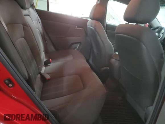 2012 Kia Sportage LX with VIN KNDPB3A29C7224695, listed as a Copart auction lot 53235665 with Not provided miles and Salvage title. Bid and sale history available at DreamBid. Image 11.