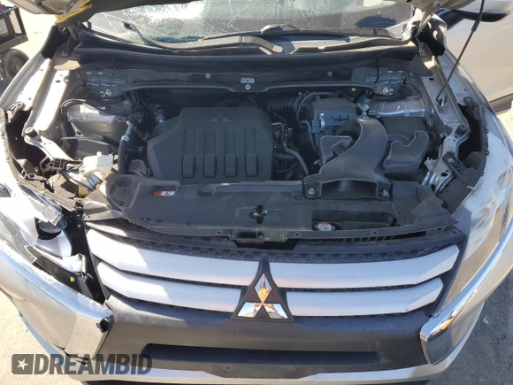 2019 Mitsubishi Eclipse Cross ES z VIN JA4AT3AA5KZ030253, wystawiony jako Copart lot #56925305 z przebiegiem 135 057 mil mil oraz Szkoda całkowita • Salvage title. Historia ofert i sprzedaży dostępna na DreamBid. Obrazek 12.