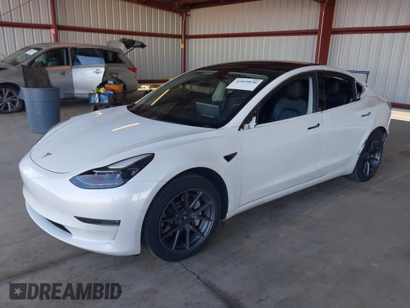 2021 Tesla Model 3 Long Range with VIN 5YJ3E1EB3MF003027, listed as a IAAI auction lot 41859036 with 102,302 mi miles and . Bid and sale history available at carsss.com. Image 20.