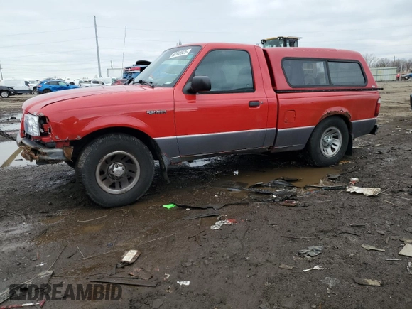 2002 Ford Ranger XL z VIN 1FTYR10U52TA37435, wystawiony jako Copart lot #50508925 z przebiegiem 128 208 mil mil oraz Czysty tytuł • Clean title. Historia ofert i sprzedaży dostępna na DreamBid. Obrazek 1.