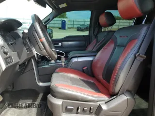 2014 Ford F-150 SVT Raptor with VIN 1FTFW1R60EFA69717, listed as a Copart auction lot 67408424 with 184,866 mi miles and Salvage Title. Bid and sale history available at carsss.com. Image 7.