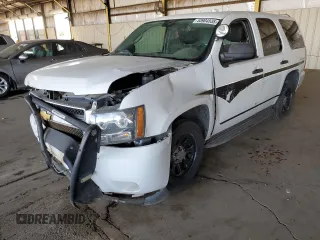 2012 Chevrolet Tahoe Commercial with VIN 1GNLC2E00CR295536, listed as a Copart auction lot 53904535 with 140,719 mi miles and Salvage title. Bid and sale history available at DreamBid. Image 1.