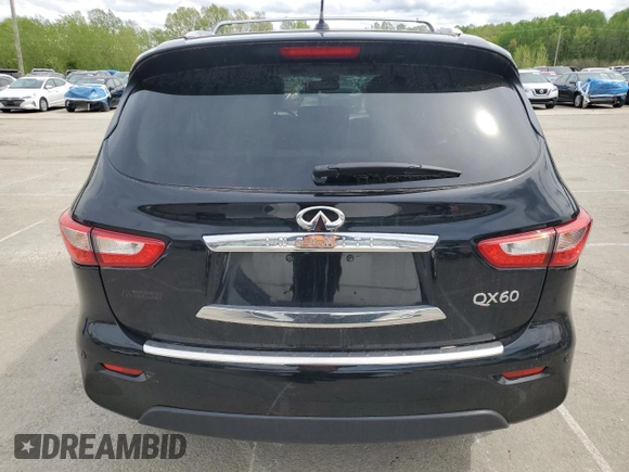 2015 Infiniti QX60 with VIN 5N1AL0MM7FC505979, listed as a Copart auction lot 54150315 with 213,250 mi miles and Clean title. Bid and sale history available at DreamBid. Image 6.