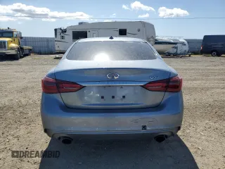 2019 Infiniti Q50 Luxe z VIN JN1EV7APXKM517090, wystawiony jako Copart lot #56740215 z przebiegiem 69 702 mil mil oraz Szkoda całkowita • Salvage title. Historia ofert i sprzedaży dostępna na DreamBid. Obrazek 6.
