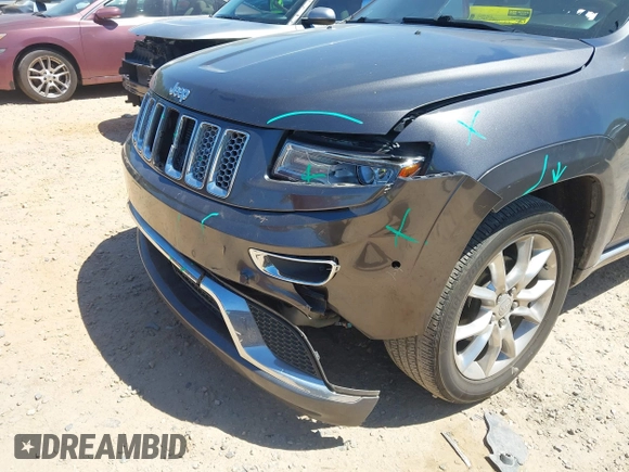 2014 Jeep Grand Cherokee Summit с VIN 1C4RJEJG7EC255828, выставлен на аукционе IAAI как лот 42343691 с пробегом 139 818 миль миль и . История ставок и продаж доступна на DreamBid. Изображение 6.