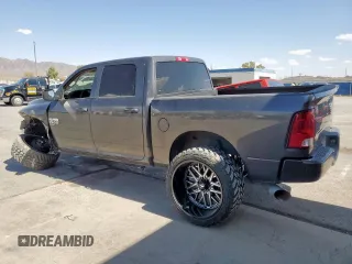 2022 Ram 1500 Tradesman with VIN 3C6RR6KG4NG291199, listed as a Copart auction lot 56092405 with 42,804 mi miles and Salvage title. Bid and sale history available at DreamBid. Image 2.