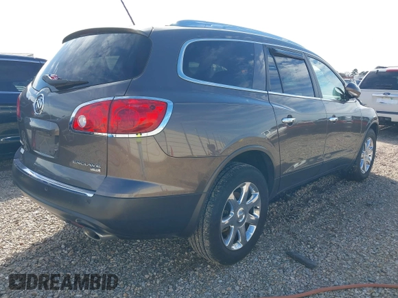 2010 Buick Enclave CXL 1XL with VIN 5GALRBED2AJ170612, listed as a IAAI auction lot 41338779 with Not Provided miles and . Bid and sale history available at DreamBid. Image 4.