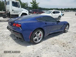 2017 Chevrolet Corvette 1LT with VIN 1G1YB2D71H5121353, listed as a Copart auction lot 57288904 with 56,200 mi miles. Bid and sale history available at carsss.com. Image 3.