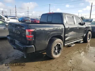 2022 Nissan Frontier Pro-X with VIN 1N6ED1EJXNN637311, listed as a Copart auction lot 45567135 with 60,224 mi miles and Salvage title. Bid and sale history available at DreamBid. Image 3.