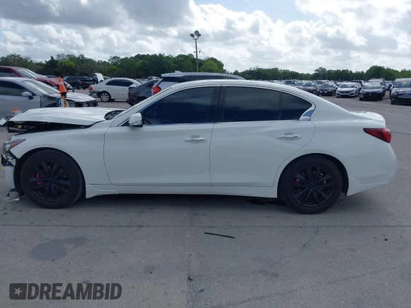 2021 Infiniti Q50 Pure with VIN JN1EV7APXMM702002, listed as a IAAI auction lot 41947553 with 41,654 mi miles and . Bid and sale history available at DreamBid. Image 15.